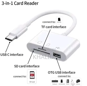 3 in 1 Card Reader