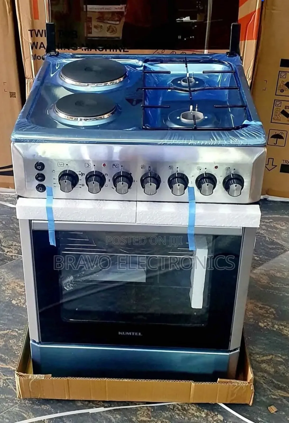 Kumtel Stainless Steel Oven 2×2 – Powerful, Durable Stylish!