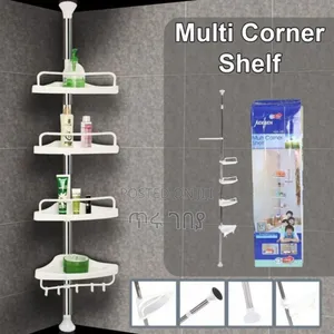 የመታጠቢያ ቤት እቃ መደርደርያ Corner Shelf Organizer Rack