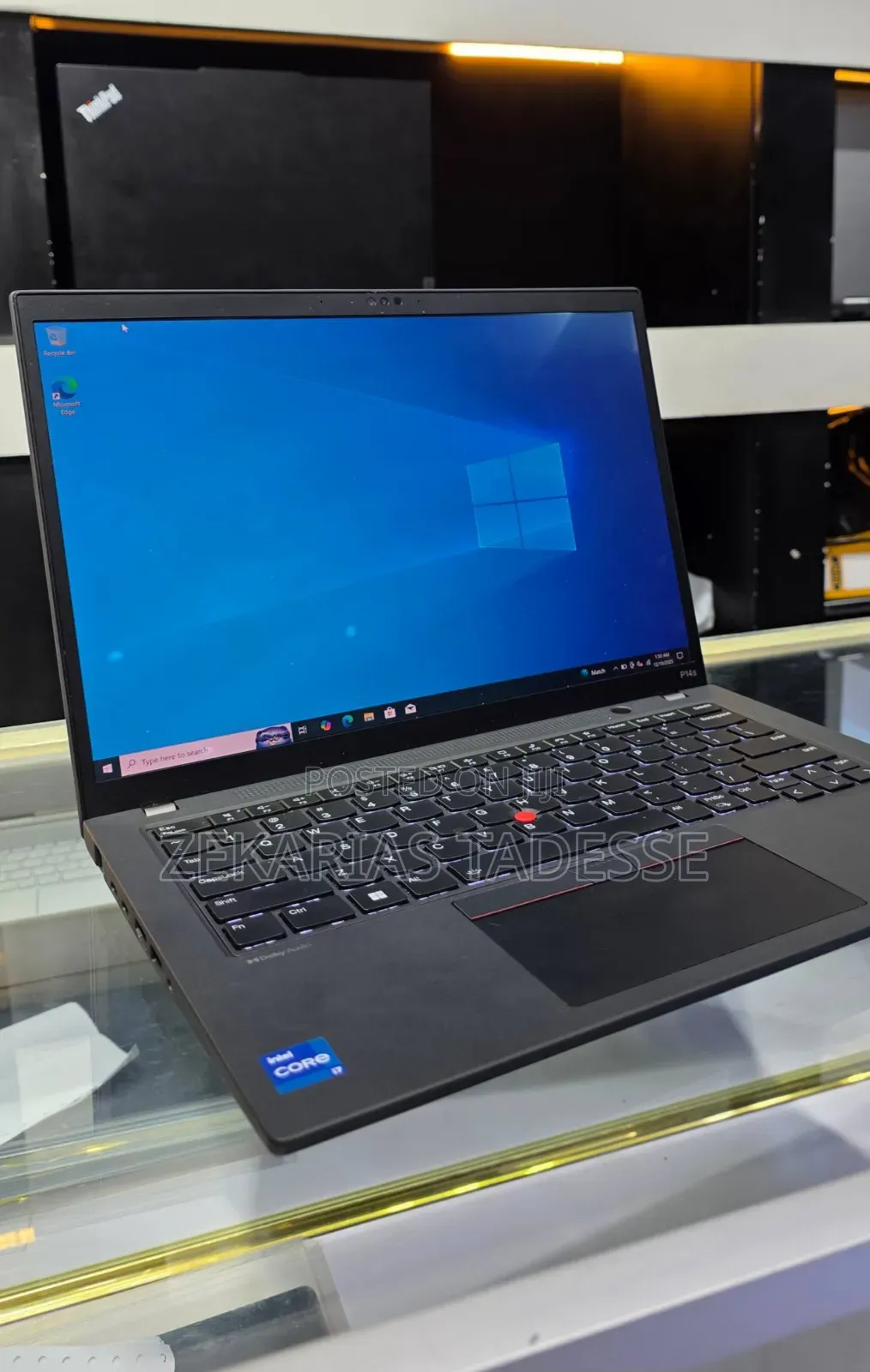 New Laptop Lenovo Thinkpad P14s 32GB Intel Core I7 SSD 512GB