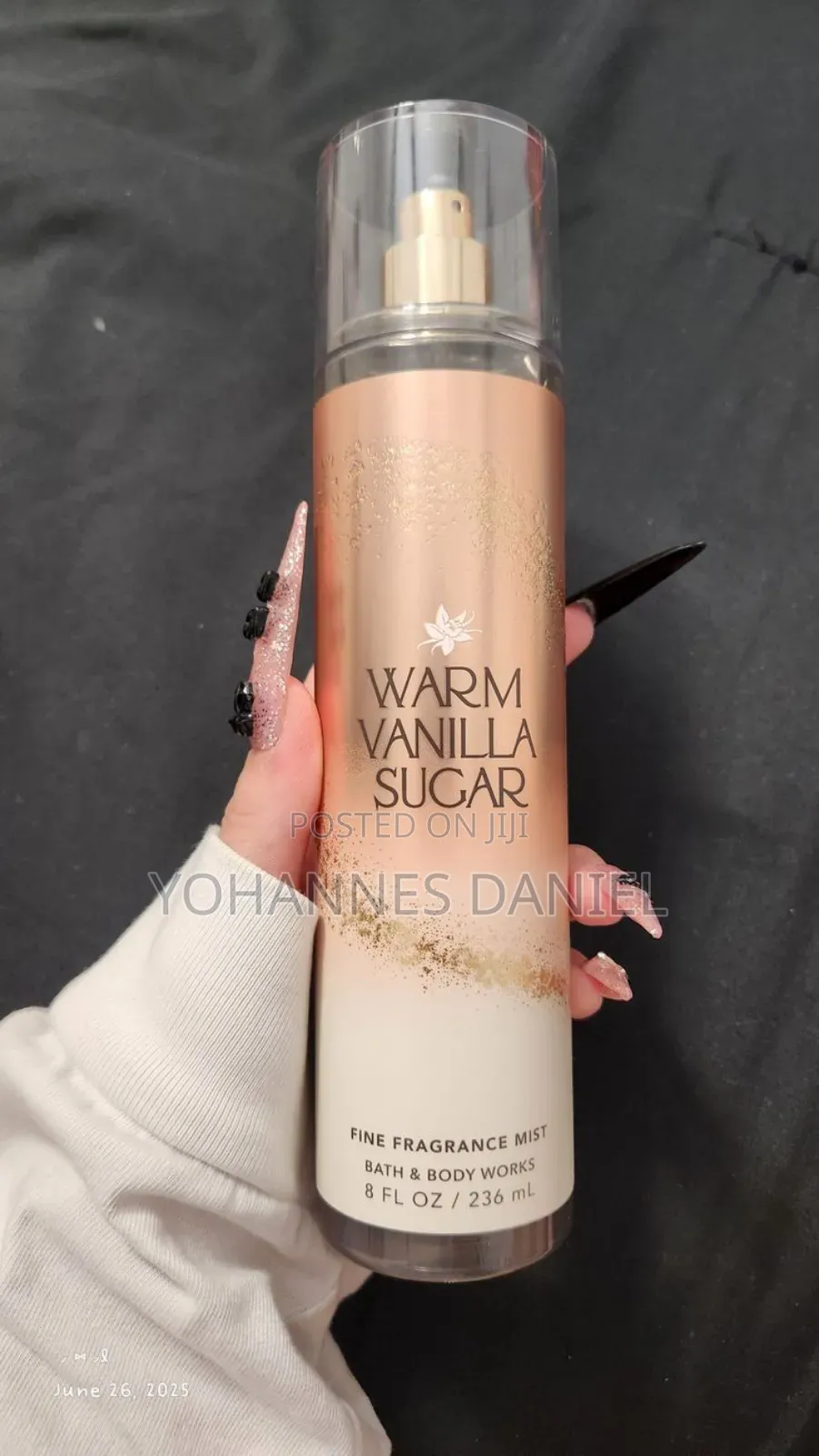 Warm Vanilla Sugar Splash