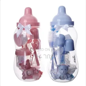 Big Boss 12 PCS Baby Bank ሶስት ጡጦዎችን የያዘ ለስጦታ የሚመች ሁሉን በ አንድ የያዘ