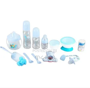 Big Boss 12 PCS Baby Bank ሶስት ጡጦዎችን የያዘ ለስጦታ የሚመች ሁሉን በ አንድ የያዘ