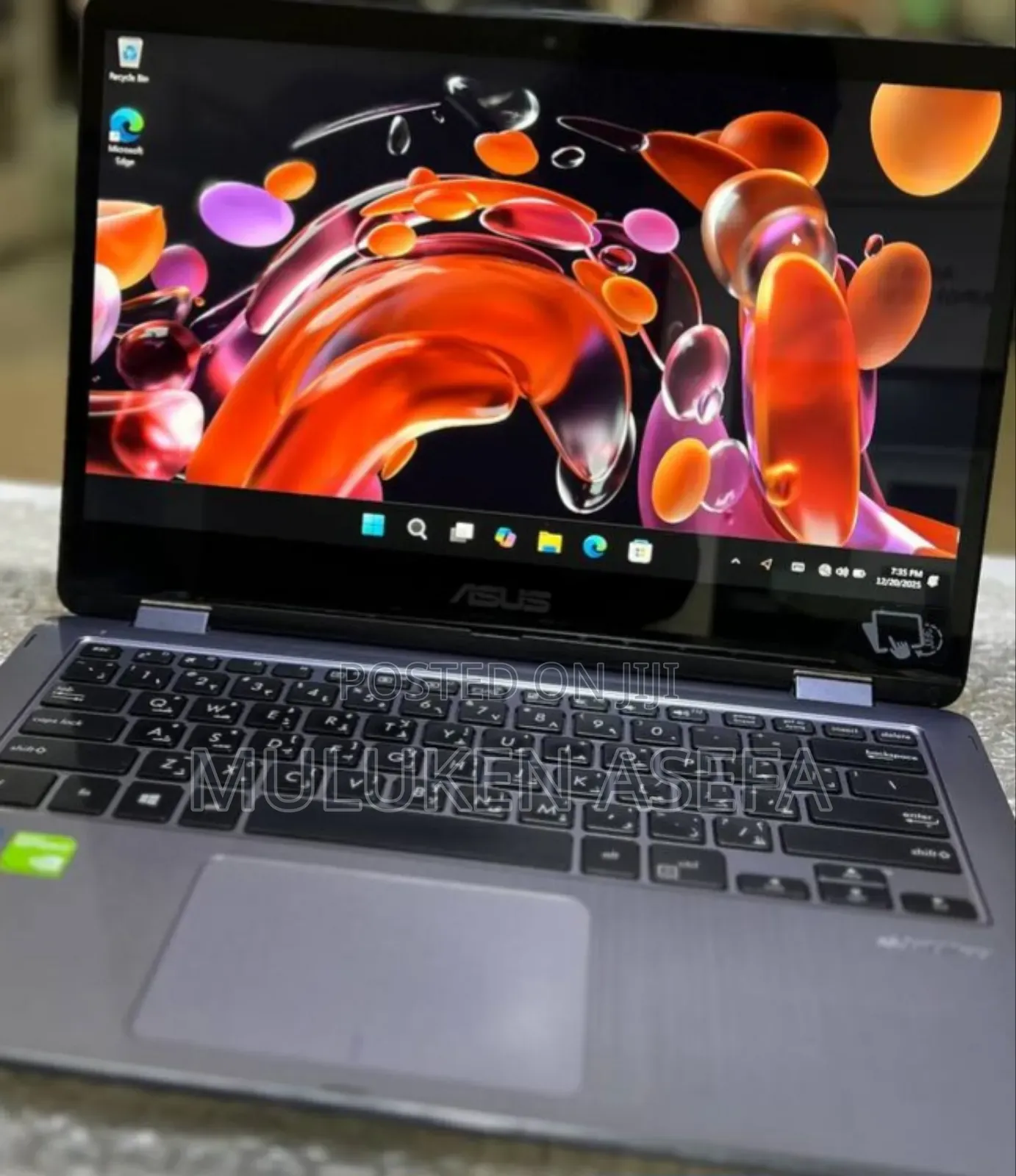 New Laptop Asus VivoBook Flip 14 TP410UA 8GB Intel Core I7 SSD 1T