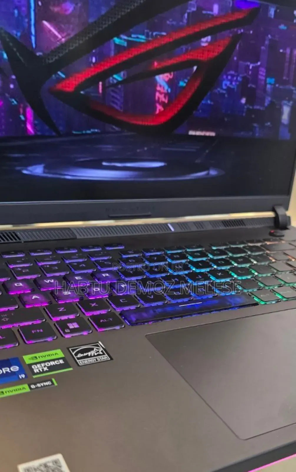 New Laptop Asus ROG Strix G15 16GB Intel Core I9 SSD 1T