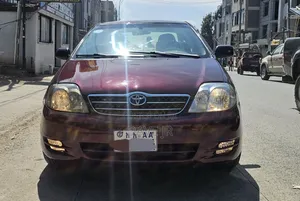 Photo - Toyota Corolla Sedan 2003 Burgundy