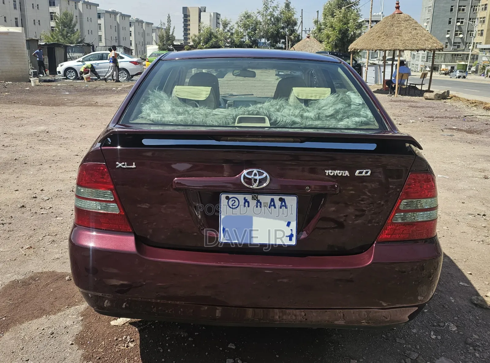 Toyota Corolla Sedan 2003 Burgundy