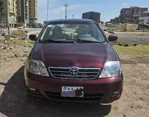 Toyota Corolla Sedan 2003 Burgundy
