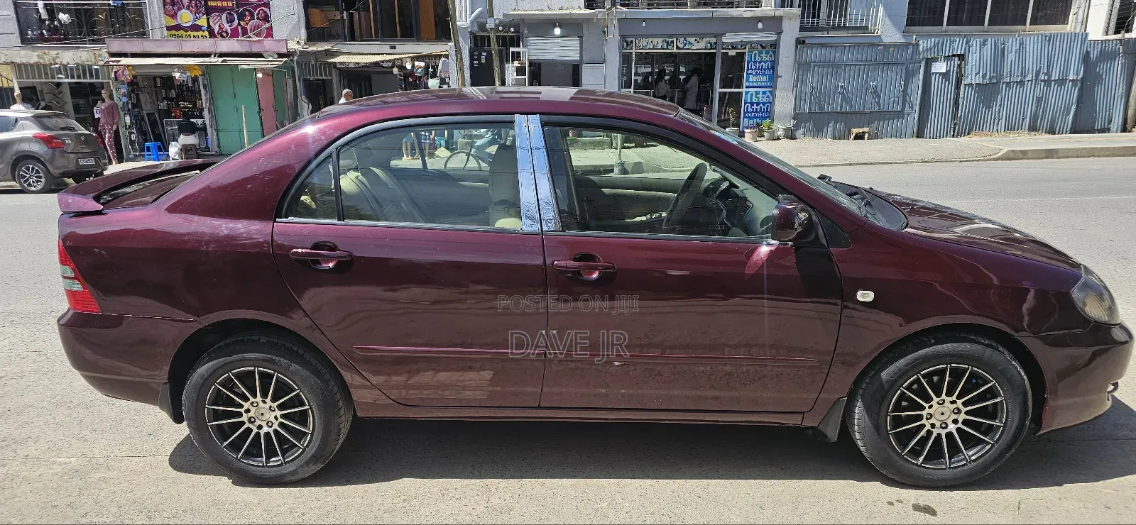 Toyota Corolla Sedan 2003 Burgundy