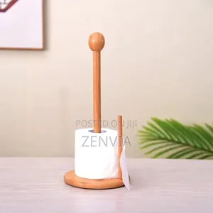 Bamboo Tissue Stand