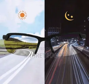 Photo - Driving Night Vision Glasses For Men Women Drivers Glasses Semi Rimles