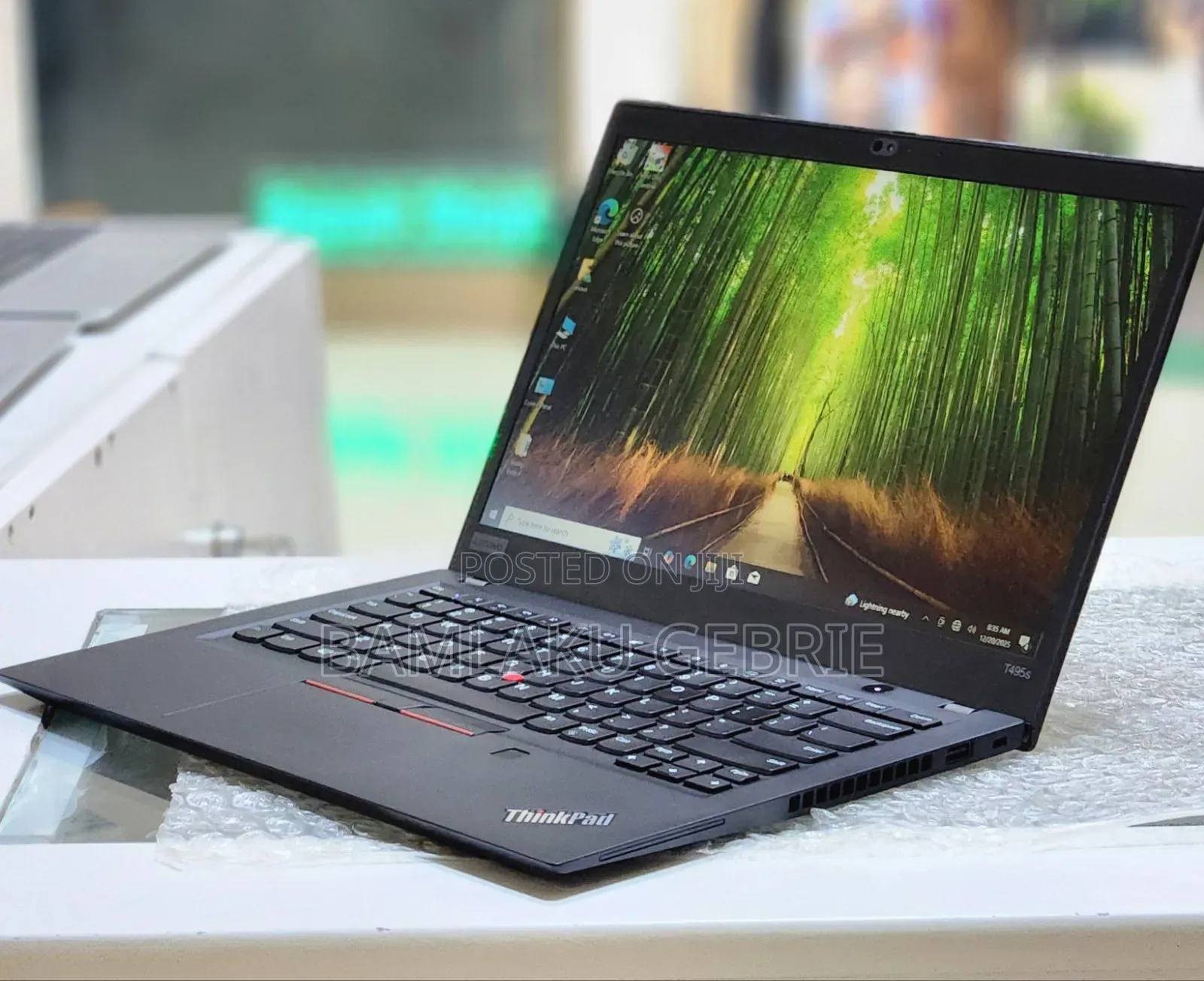 New Laptop Lenovo ThinkPad T495s 16GB AMD Ryzen 7 SSD 512GB