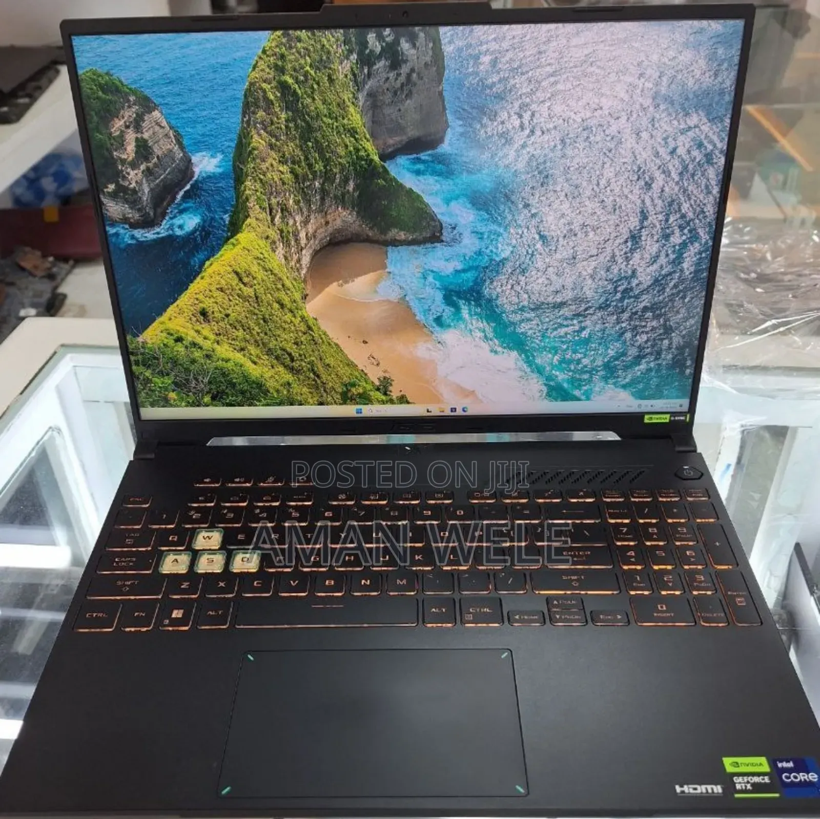 New Laptop Asus ROG Strix G15 16GB Intel Core I9 SSD 1T