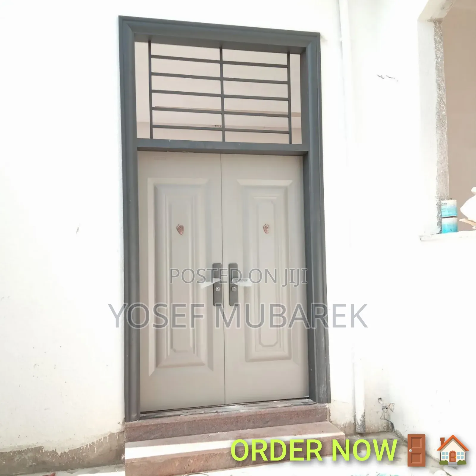 ጠንካራ ብረት፣ አስተማማኝ መቆለፊያ Victor Door