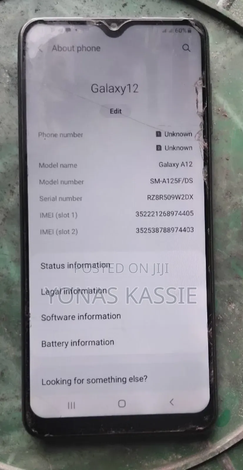 Samsung Galaxy A12 64 GB Blue