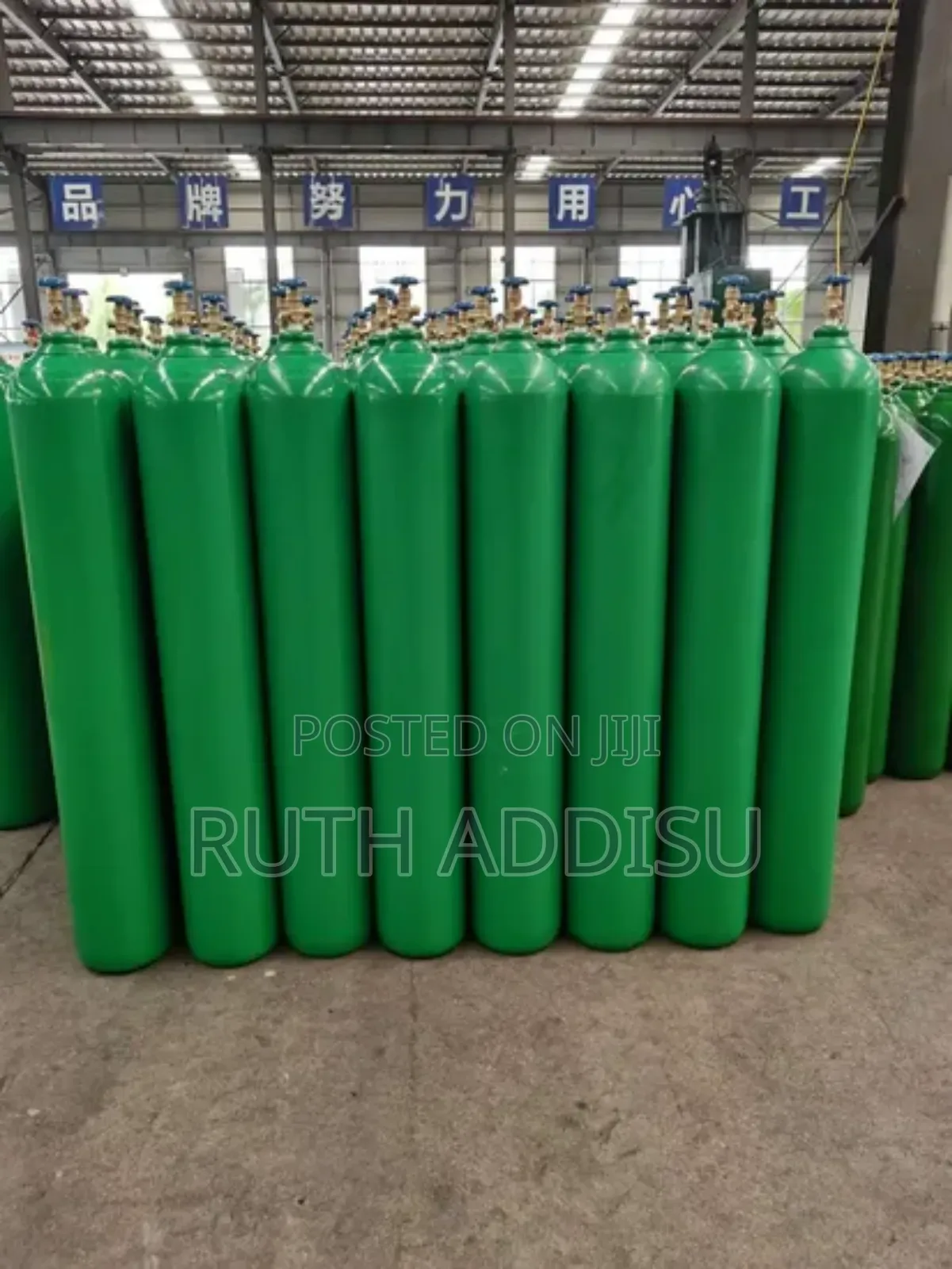 Oxygen Cylinder Brand New胺我oxygen Filled Cylinder in Ethiopia Price