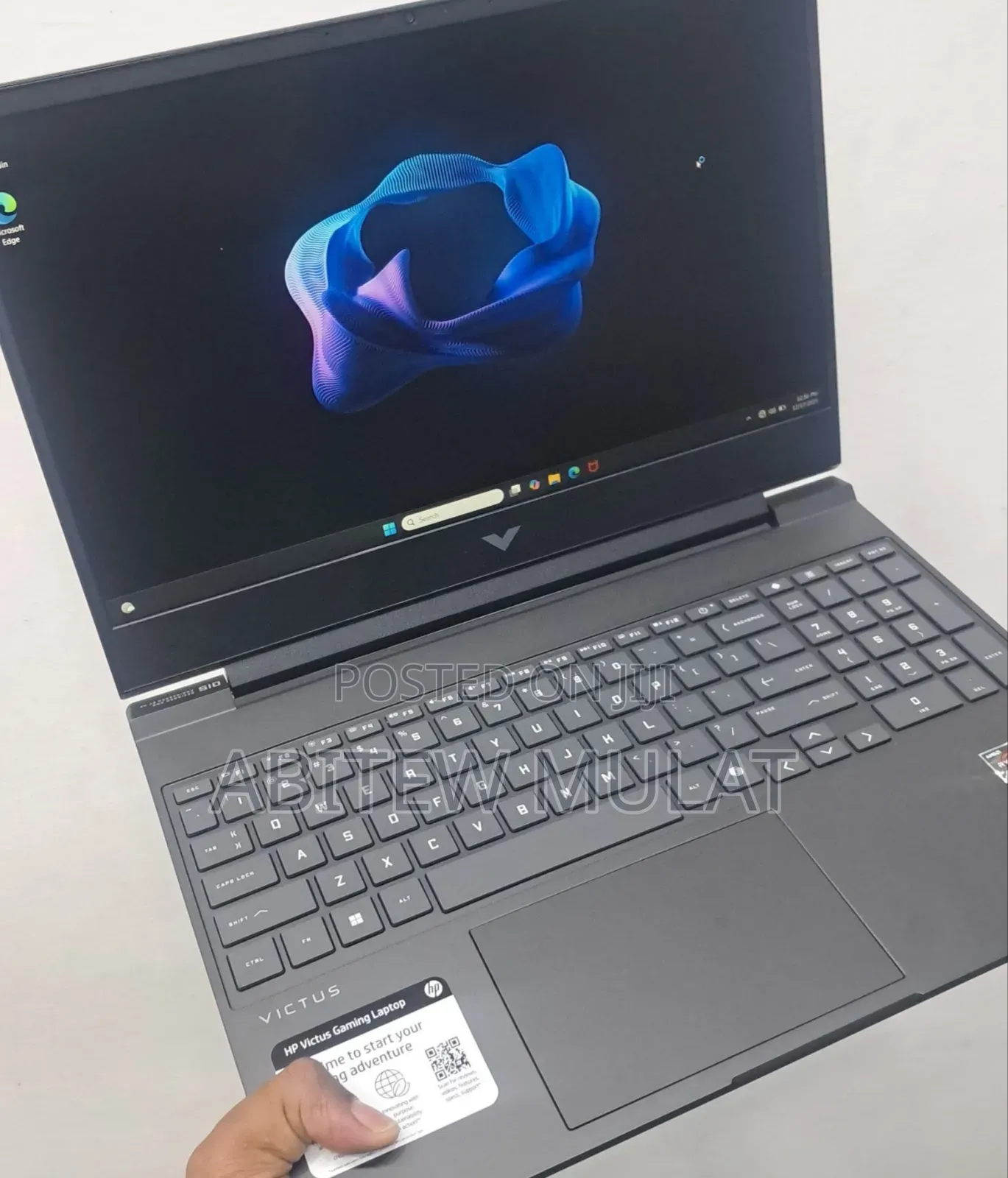 New Laptop HP Victus 15 16GB AMD Ryzen 7 SSD 512GB