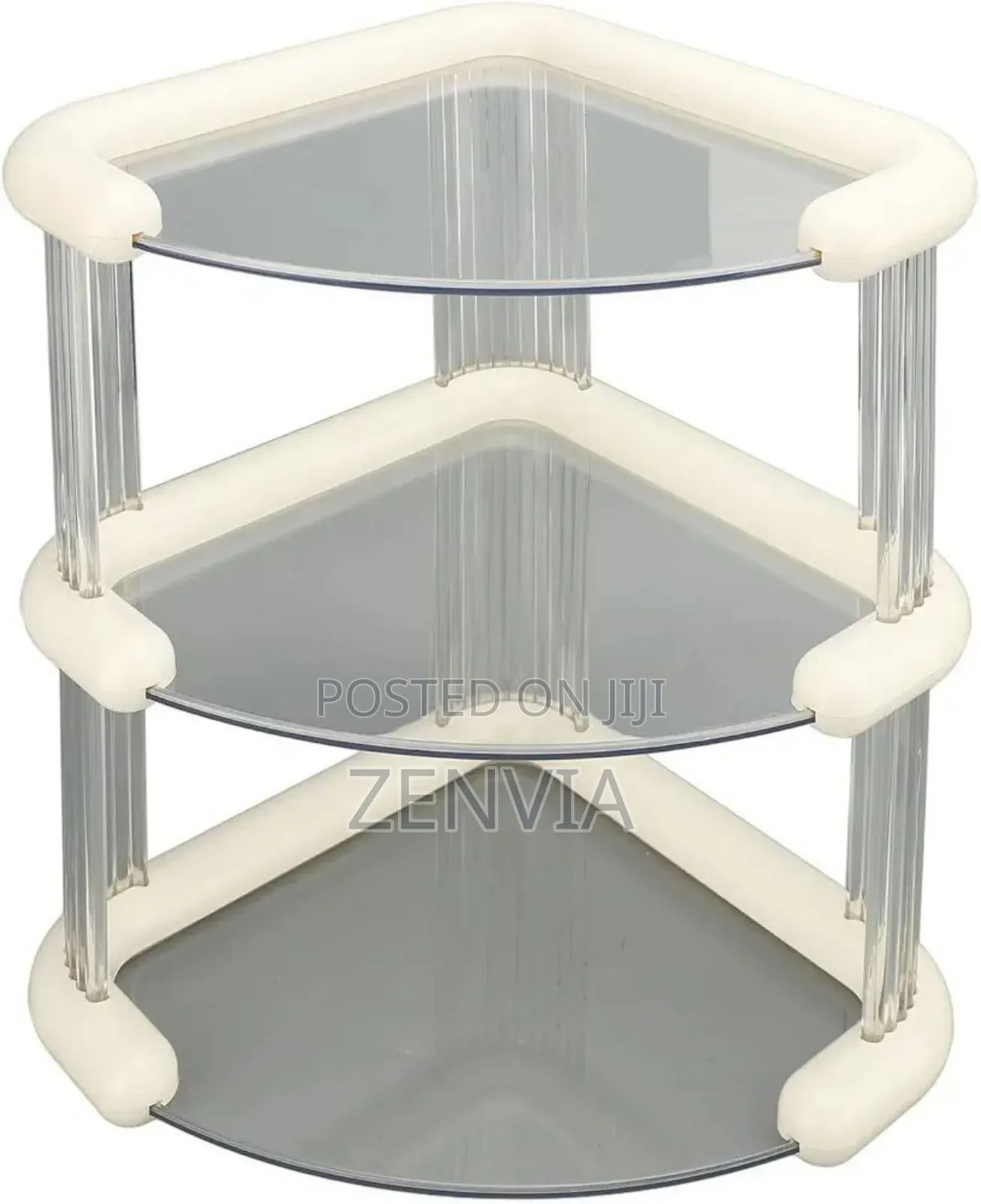 3 Tiers Corner Cosmetics Storage Shelf /Free Delivery /