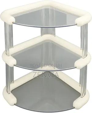 3 Tiers Corner Cosmetics Storage Shelf /Free Delivery /