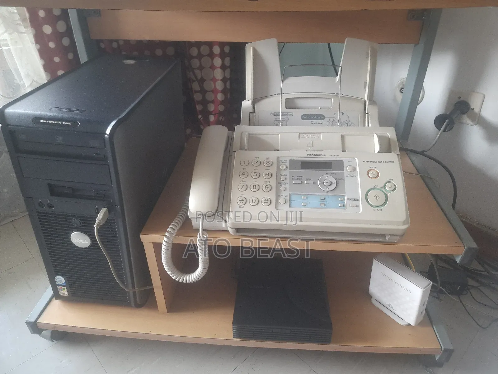 Panasonic Kx-Fp701 Plain Paper Fax Machine