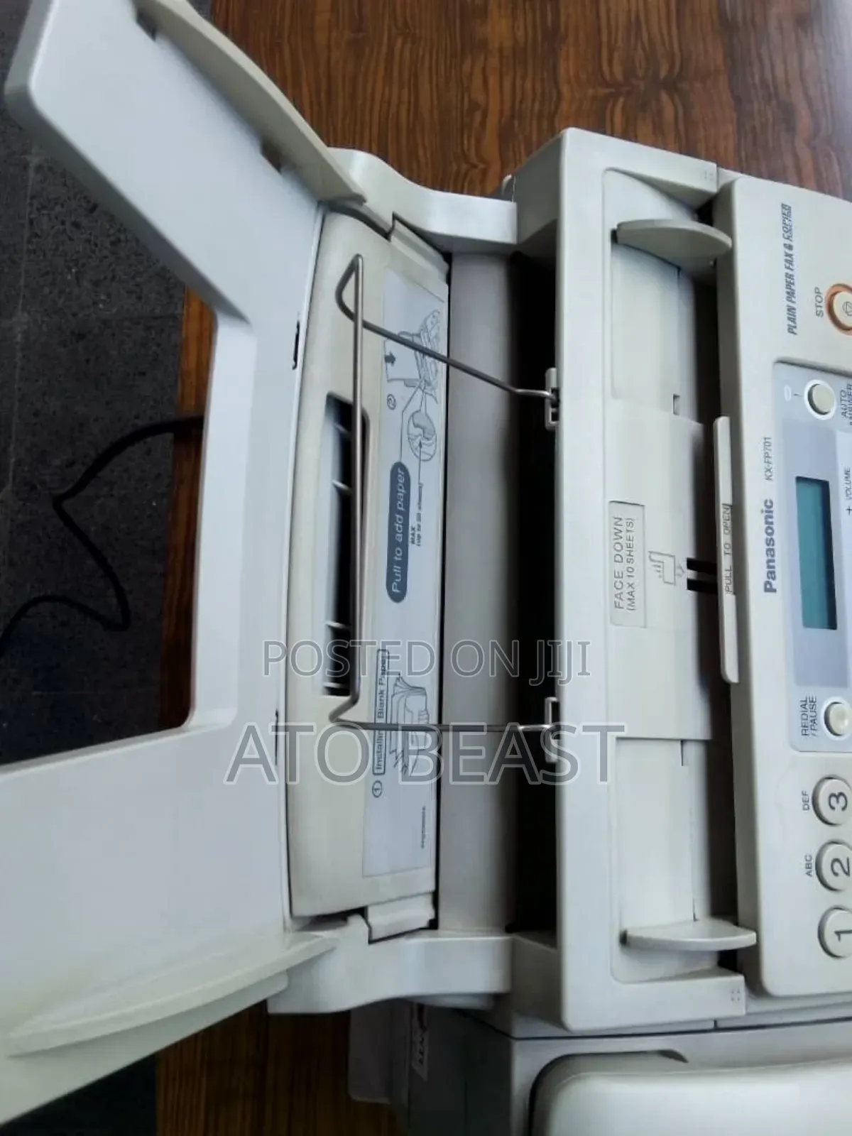 Panasonic Kx-Fp701 Plain Paper Fax Machine