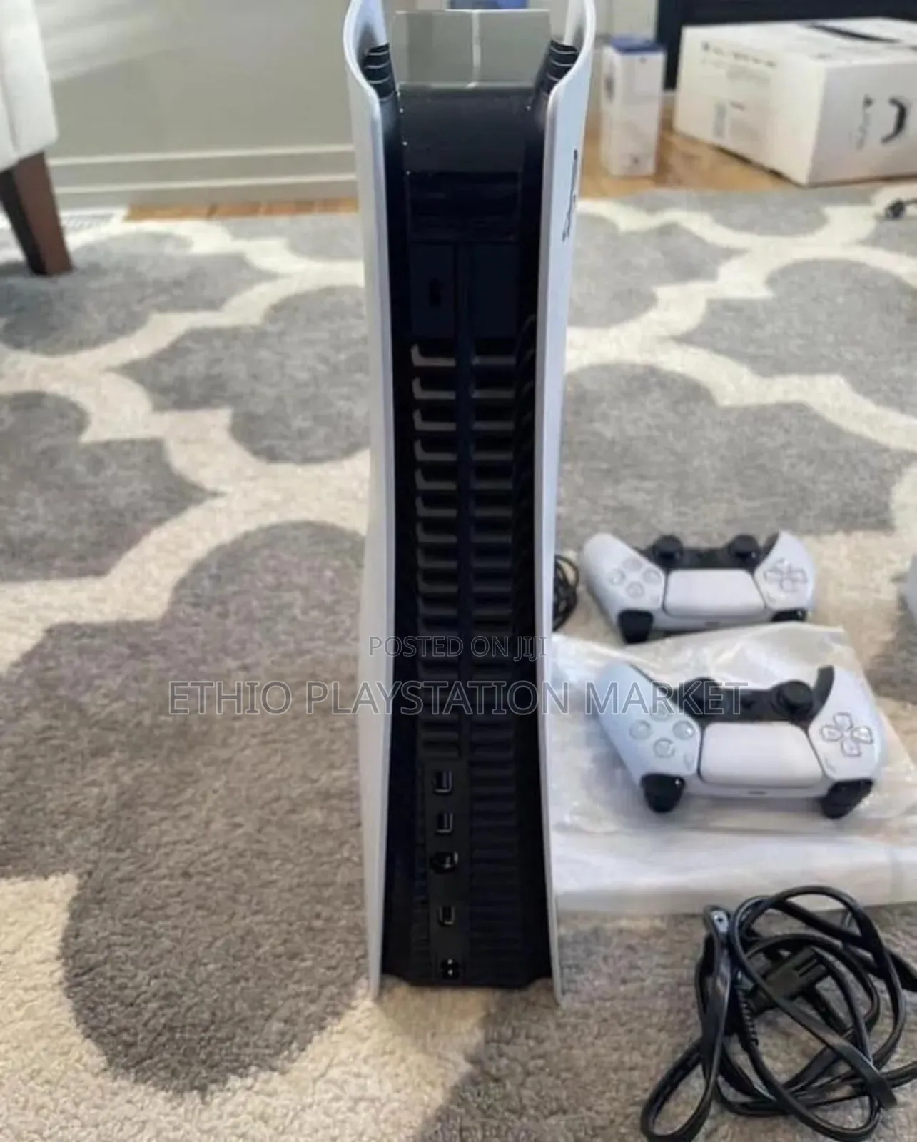 Playstation 5 Fat በነጭ ከለይ አዲስ ነው ቦሌ