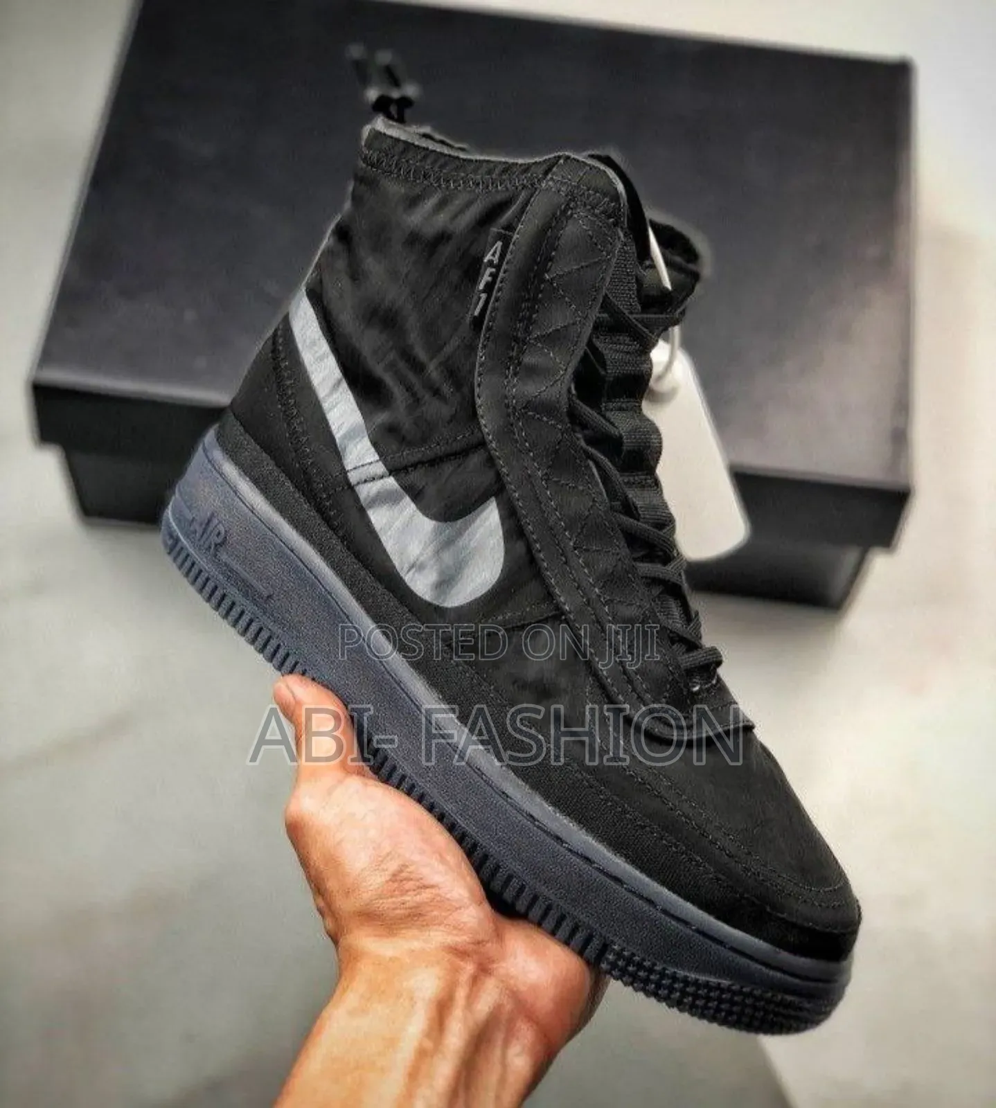 Nike Shell Black Boots