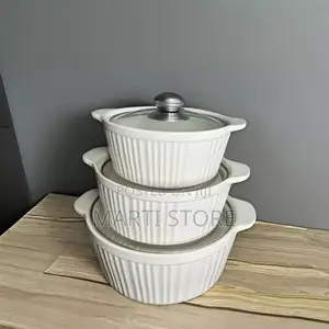 Porcelain Soup Pot 3 Pieces