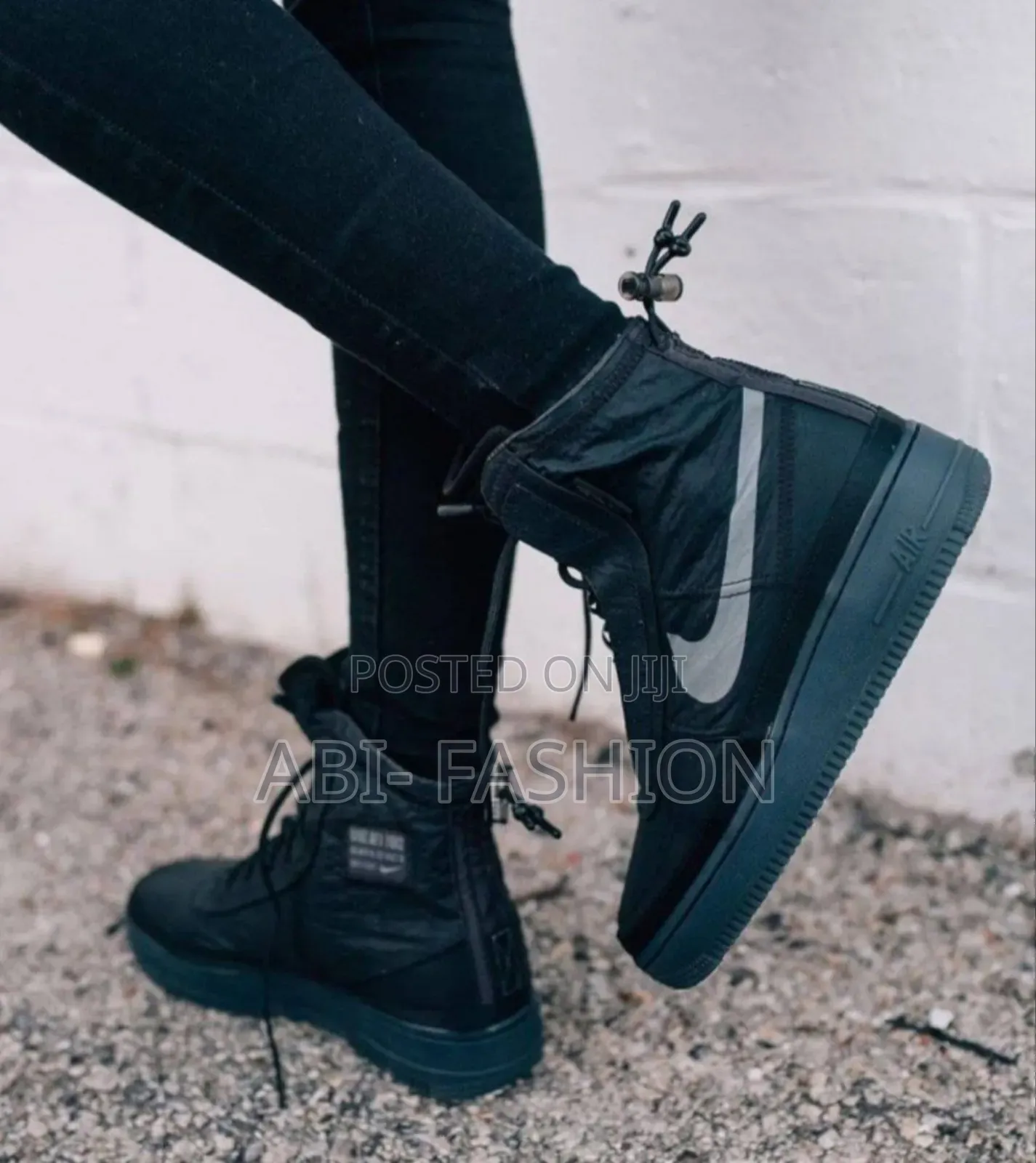 Nike Shell Black Boots