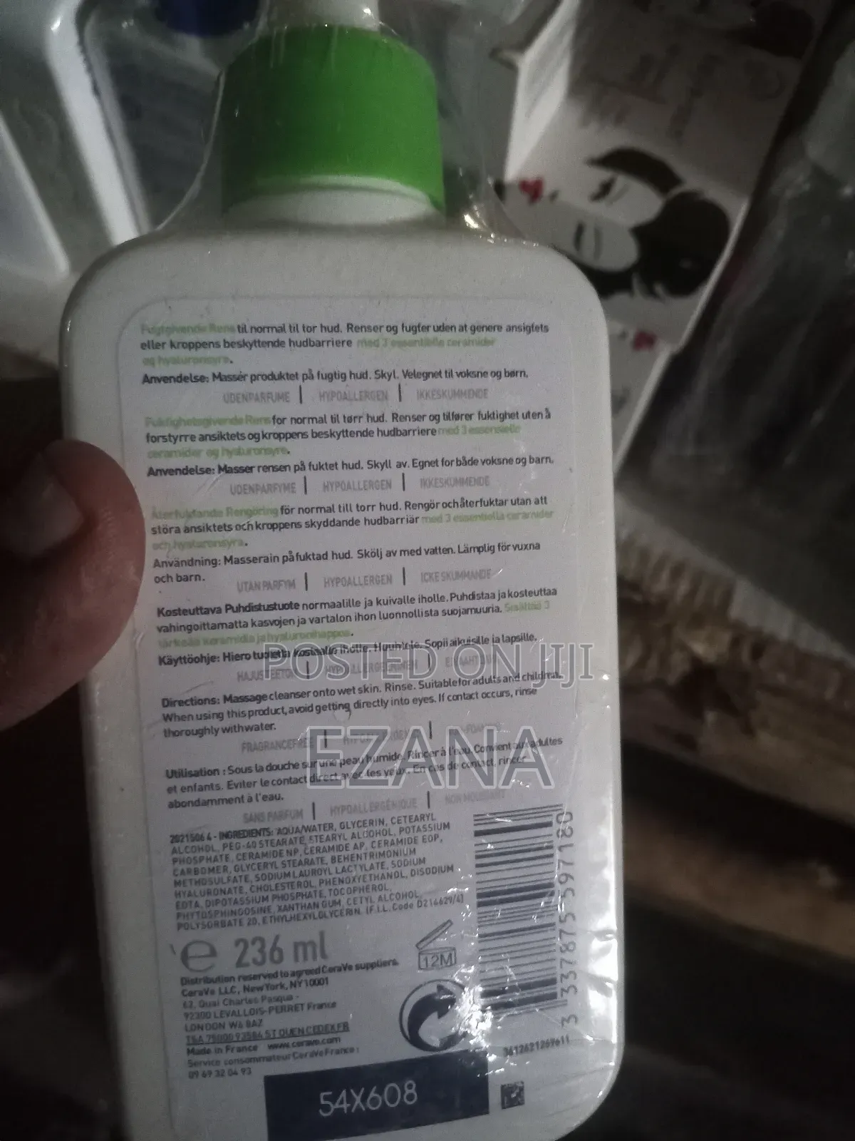 Cerave Moisturising Lotion and Facial Cleanser