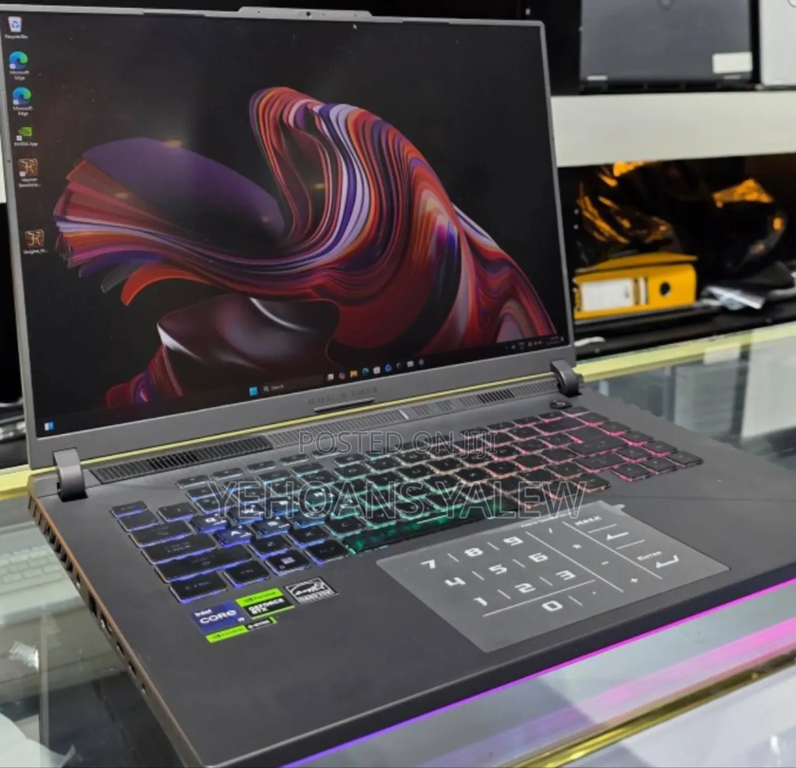 New Laptop Asus ROG Strix G15 G512 32GB Intel Core I9 SSD 1T