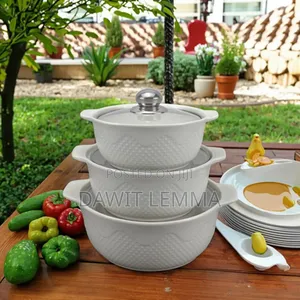 Porcelain Soup Pot 3 Pieces