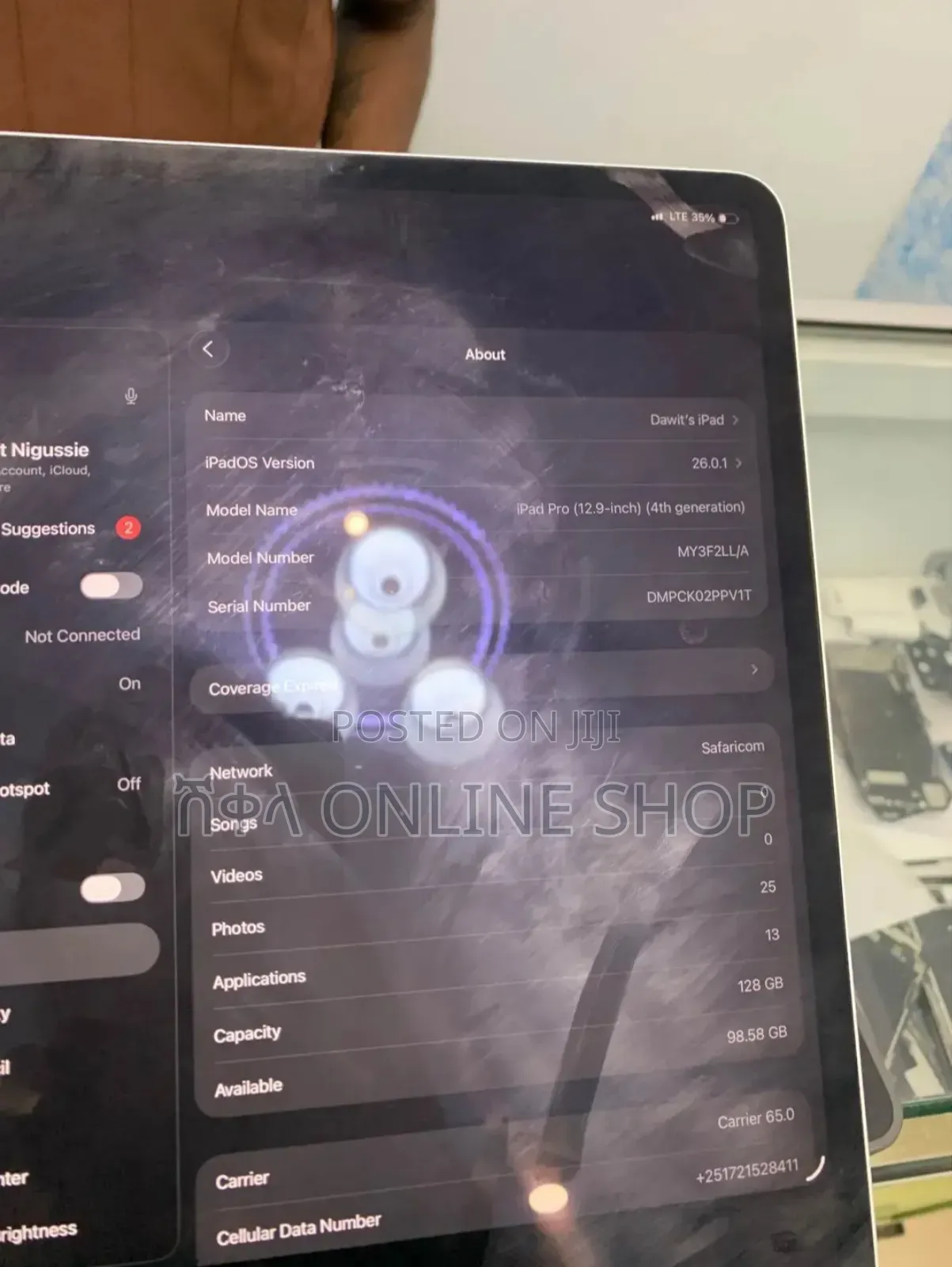 Apple iPad Pro 12.9 (2020) 128 GB White