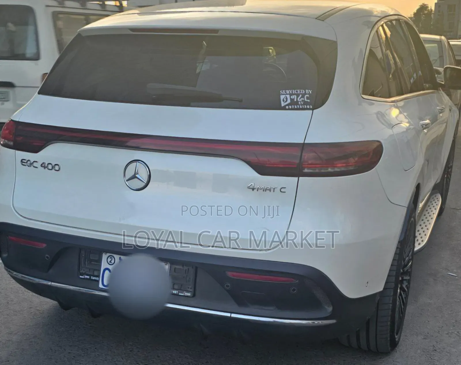 Mercedes-Benz EQC EQC400 4MATIC 2022 White