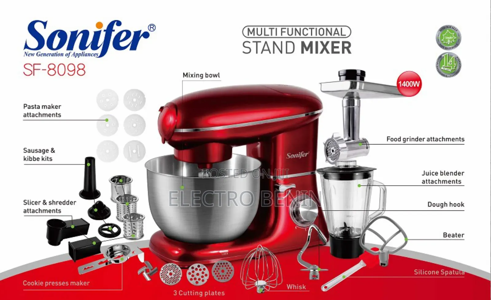 Multi Function Stand Mixer