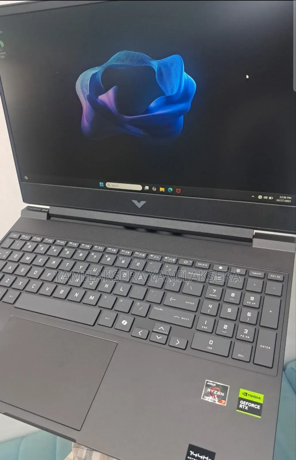 New Laptop HP Victus 15 16GB AMD Ryzen 7 SSD 512GB