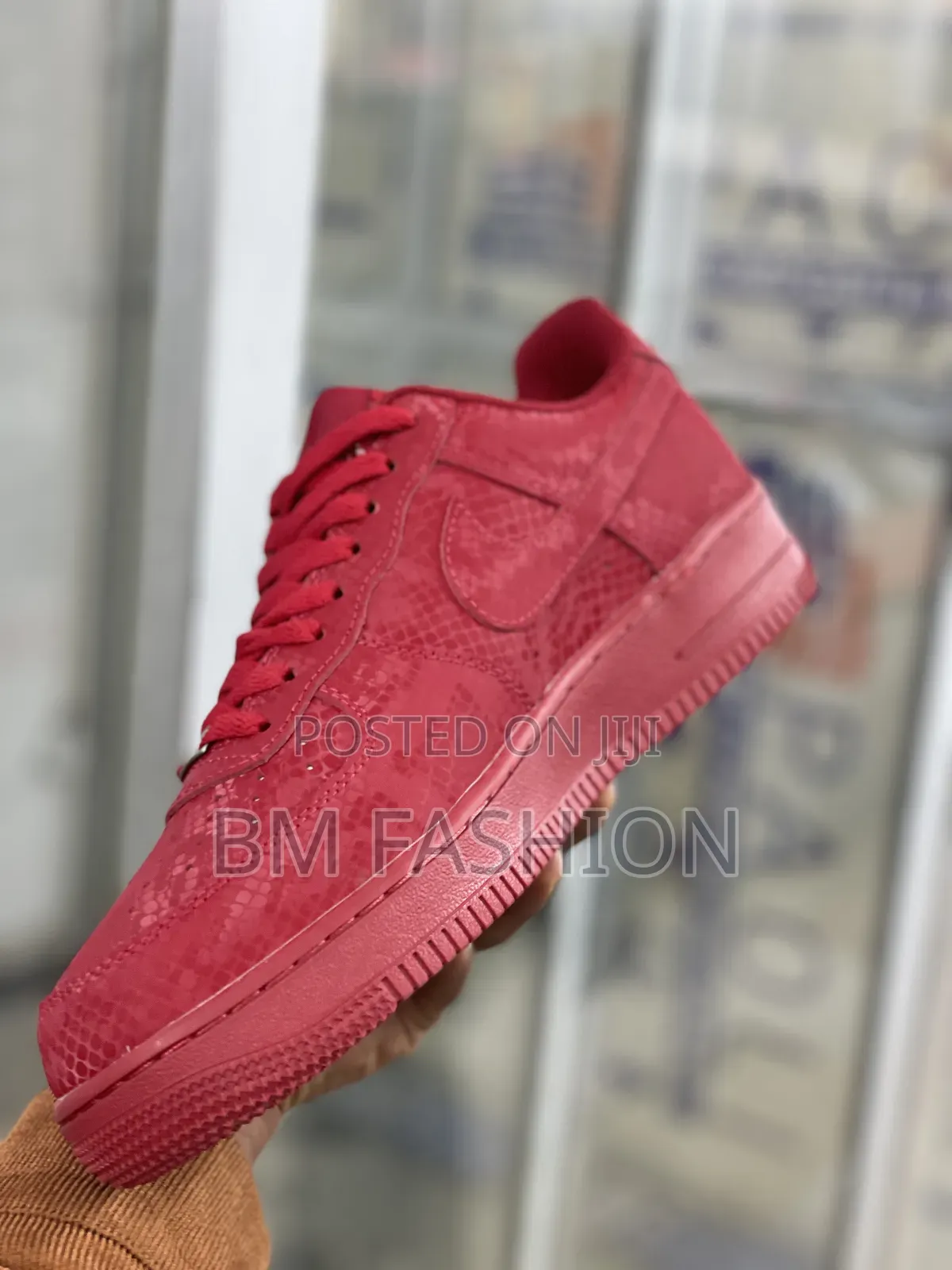 Nike Air Force 1 Low Snakeskin Sneakers (Free Delivery )