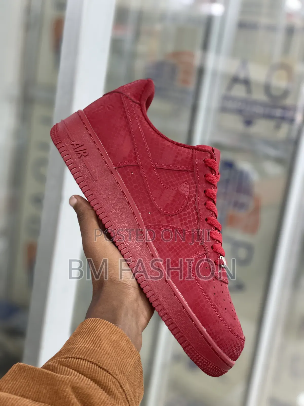 Nike Air Force 1 Low Snakeskin Sneakers (Free Delivery )