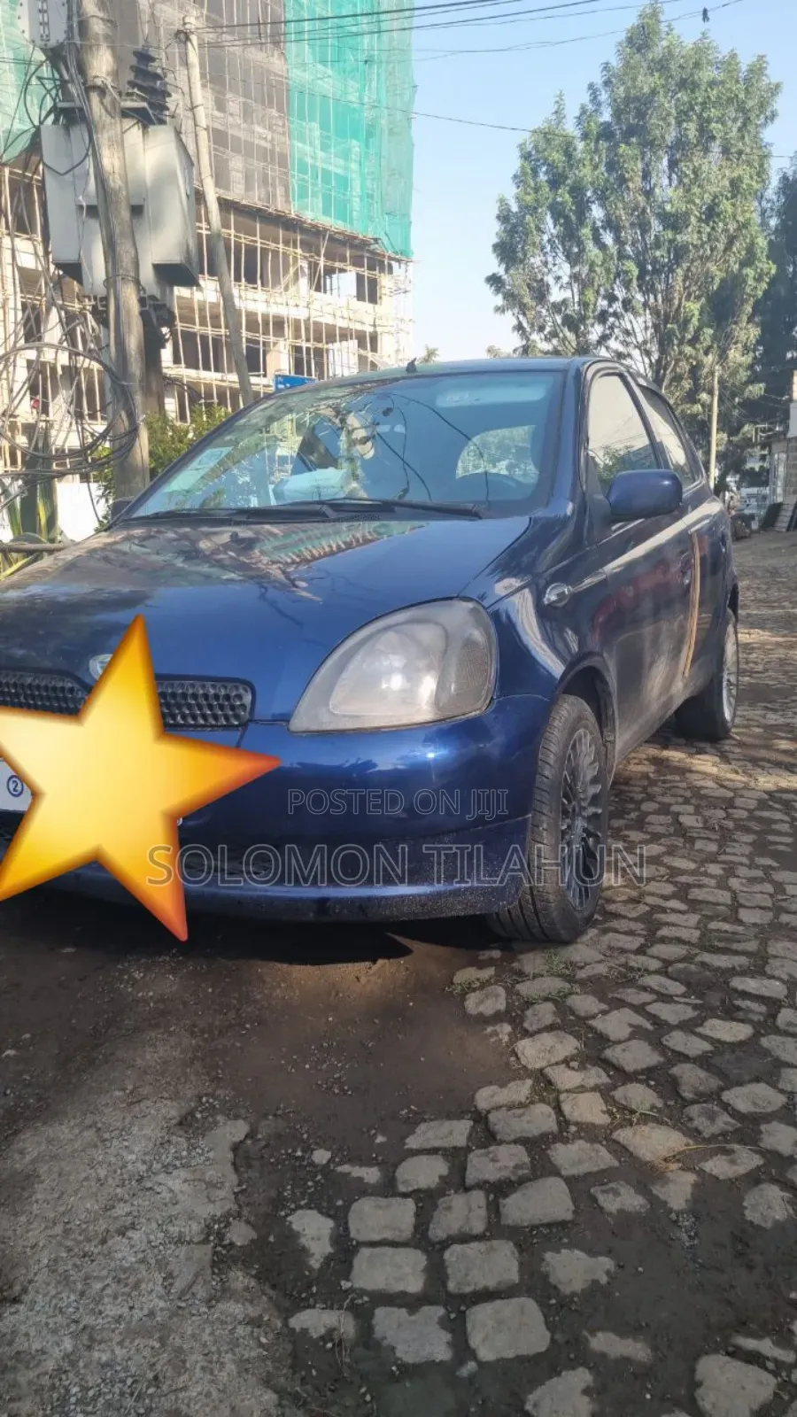 Toyota Vitz 2000 Blue