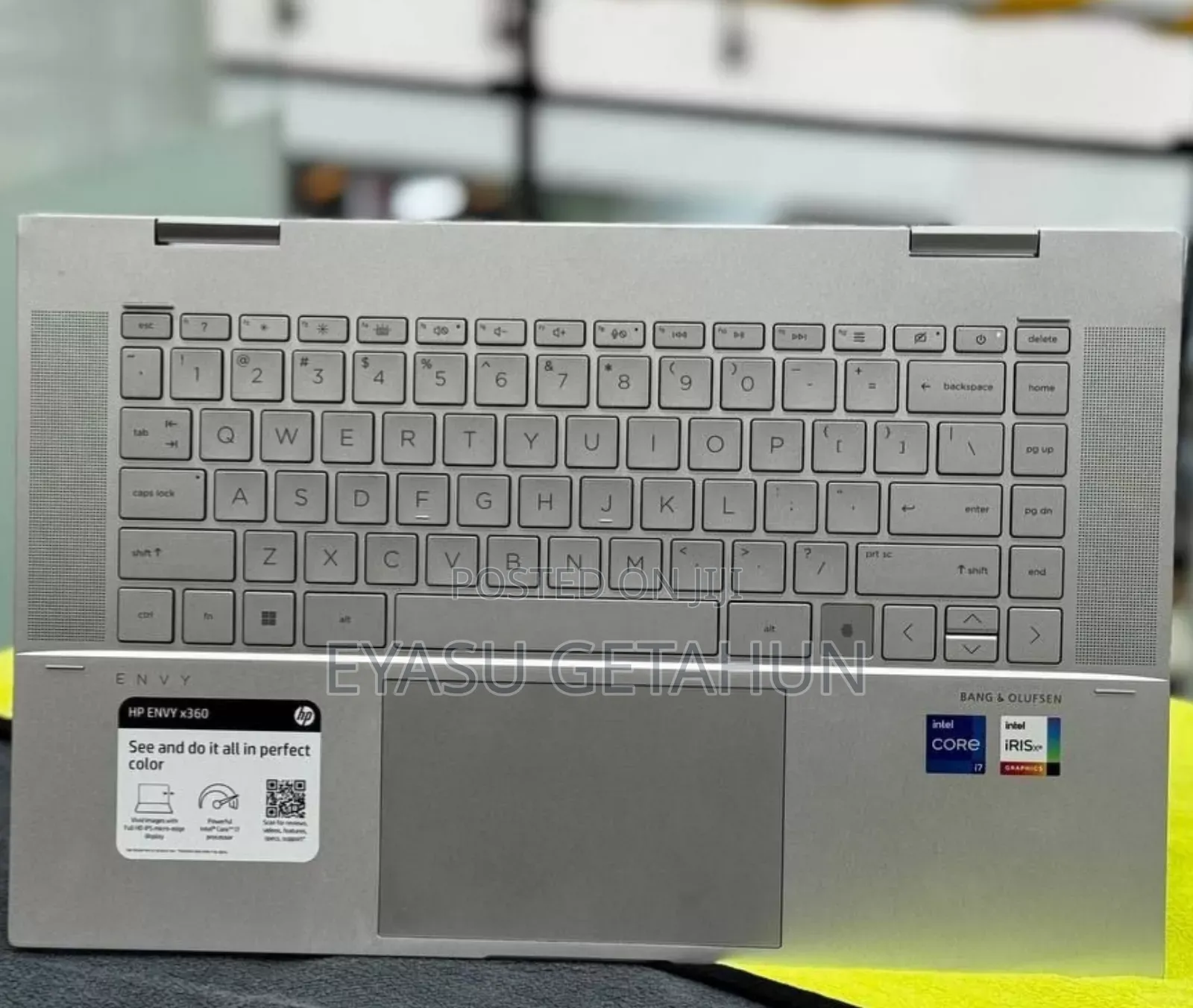 New Laptop HP Envy X360 16GB Intel Core I7 SSD 512GB