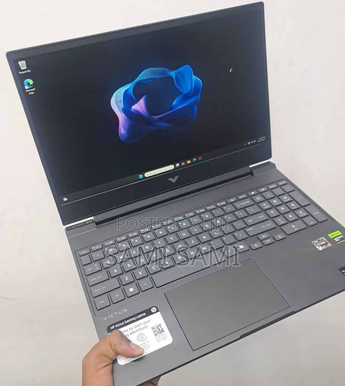 New Laptop HP Victus 15 16GB AMD Ryzen 7 SSD 512GB
