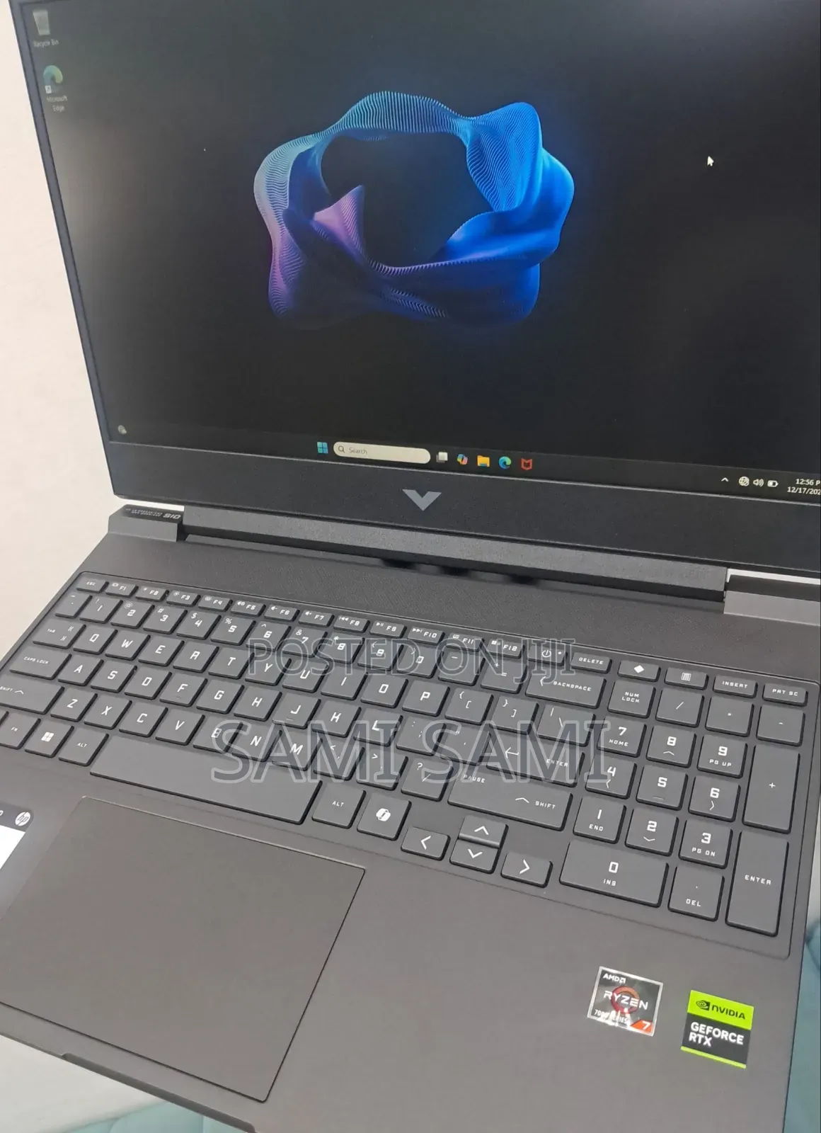 New Laptop HP Victus 15 16GB AMD Ryzen 7 SSD 512GB
