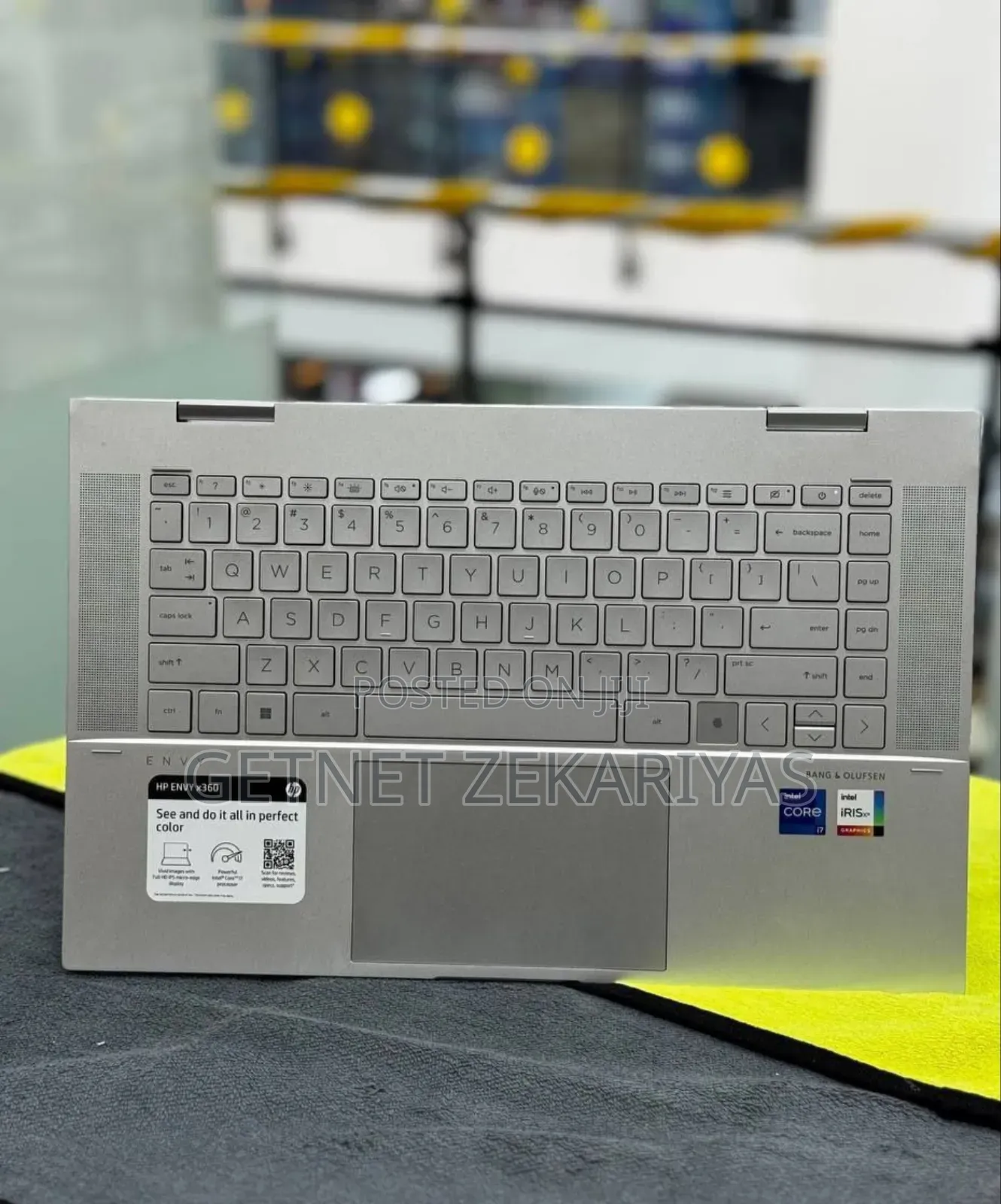 New Laptop HP Envy X360 16GB Intel Core I7 SSD 512GB