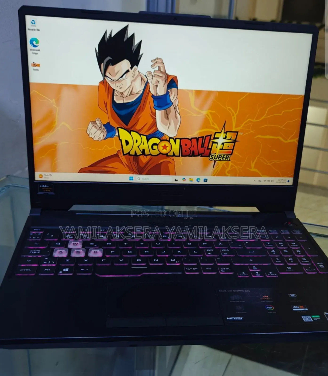 New Laptop Asus TUF Gaming A15 16GB Intel Core i7 SSD 512GB