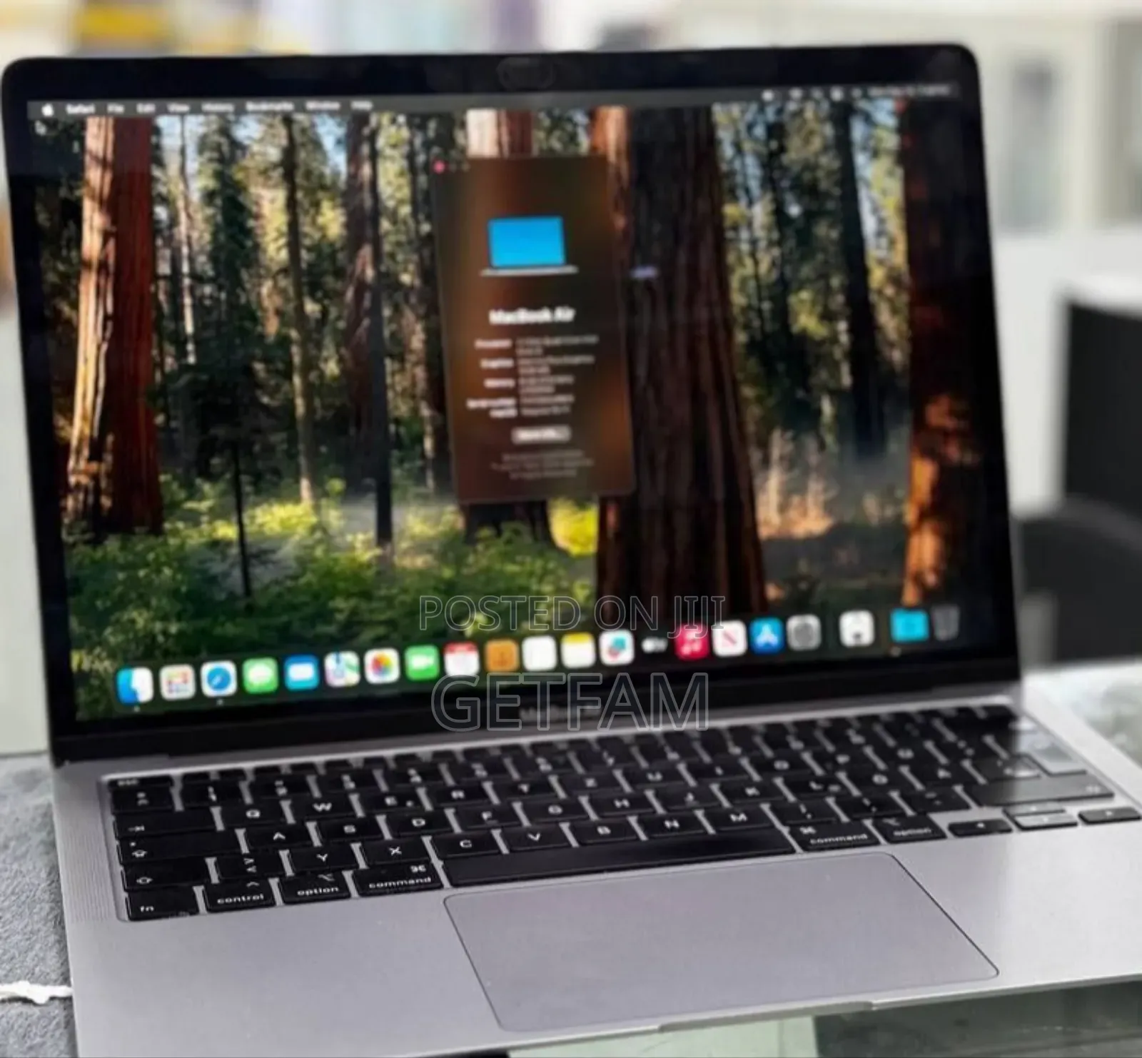 New Laptop Apple MacBook Air 2020 M1 8GB Intel Core I3 SSD 256GB