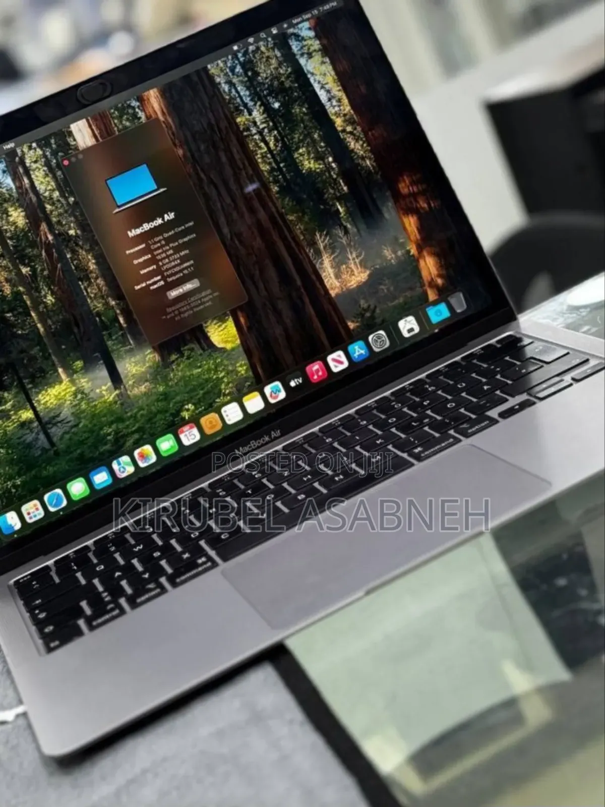 New Laptop Apple MacBook Air 2020 8GB Intel Core I3 SSD 256GB