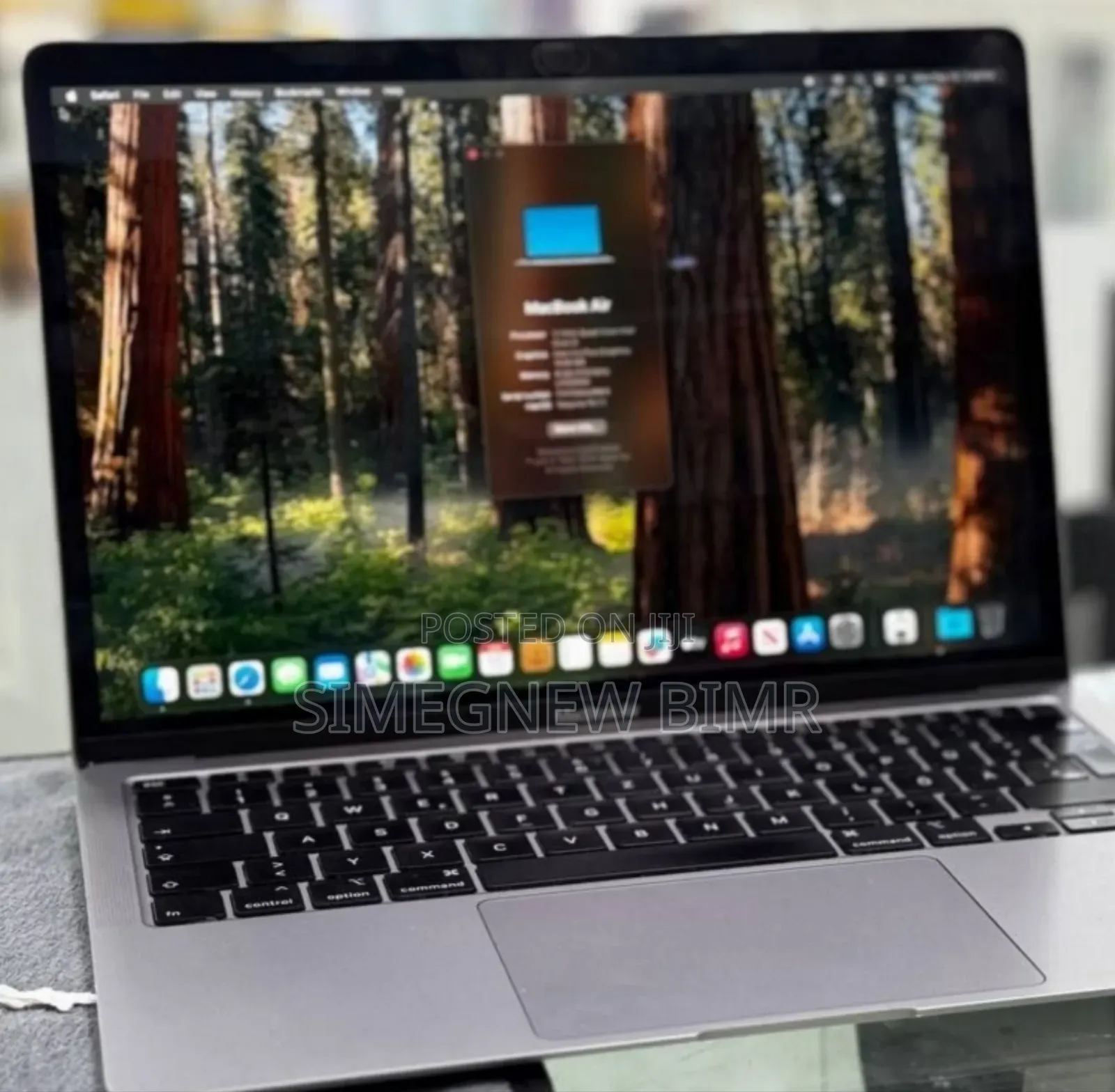 New Laptop Apple MacBook Air 2020 8GB Intel Core 3 SSD 256GB