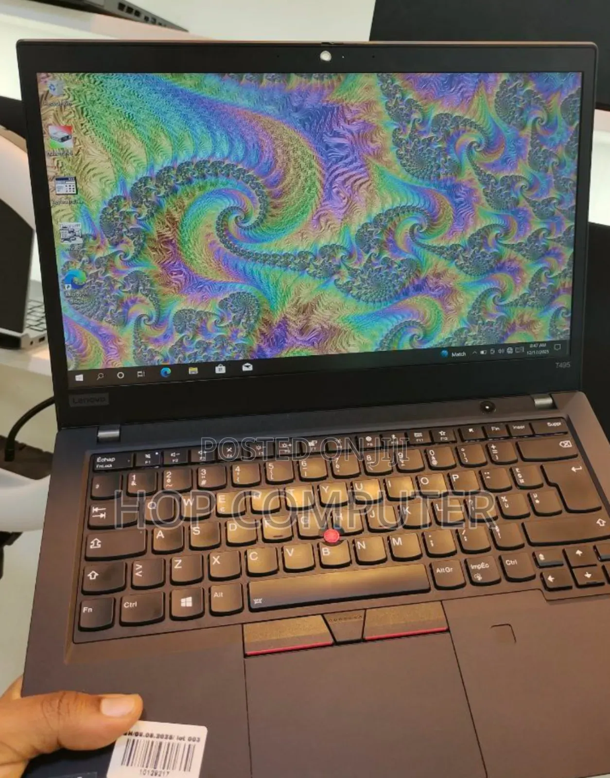 New Laptop Lenovo ThinkPad T495s 16GB AMD Ryzen 5 SSD 512GB