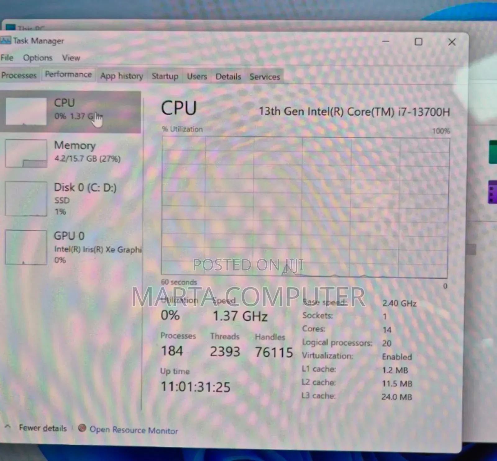 New Laptop HP Pavilion 15 16GB Intel Core I7 SSD 1T