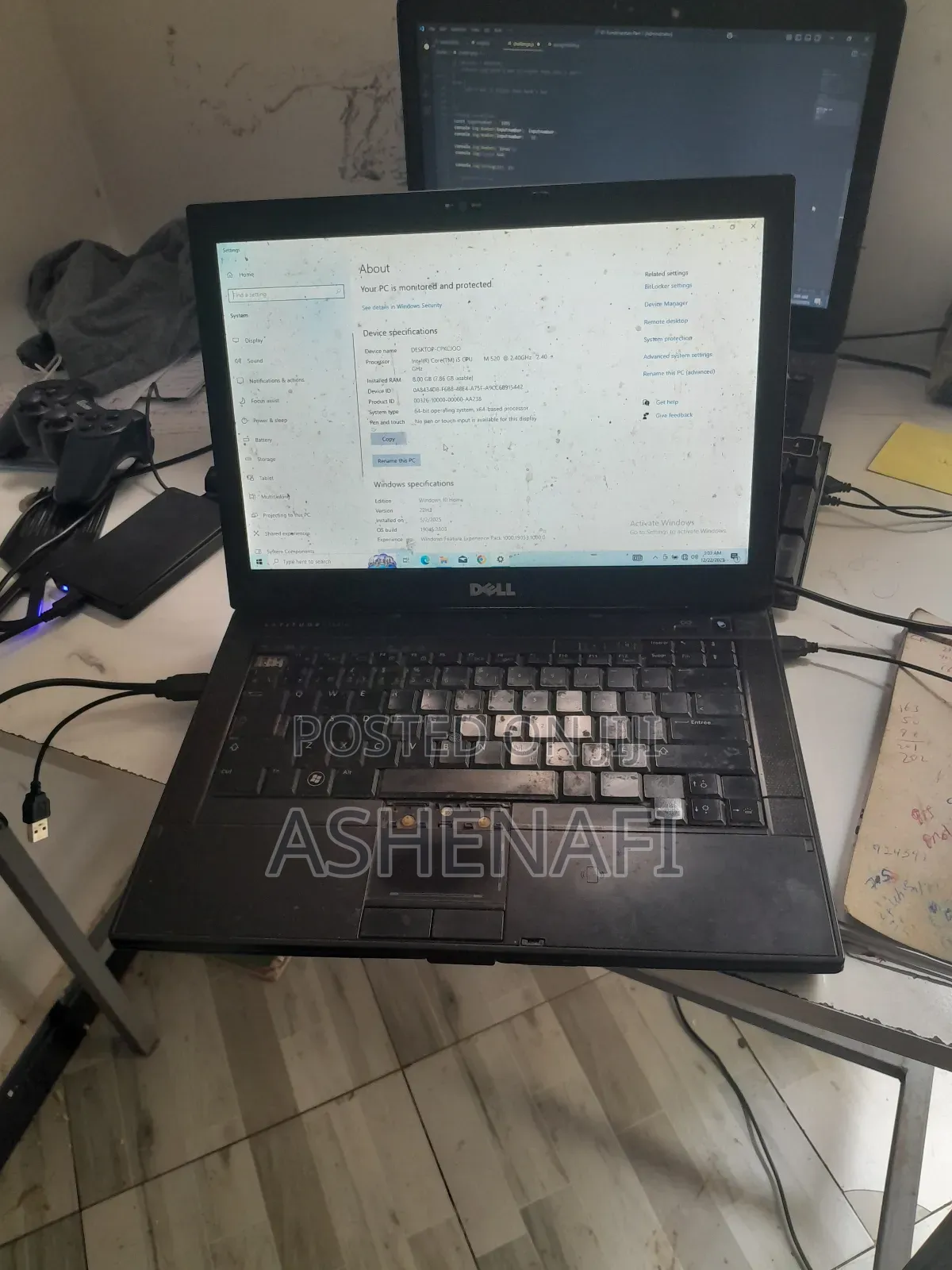 Laptop Dell Latitude E6410 8GB Intel Core I5 HDD 256GB